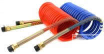 Grote Coiled Air 12" Leads Red & Blue