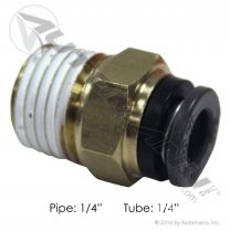 Automann PLC MALE CONNECTOR 1/4 X 1/4IN