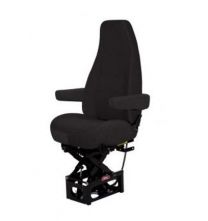 SEAT-HB T915 CLOTH BLK W/ARMS