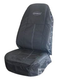 Seats Inc. Black/Gray High Back Seat Cover