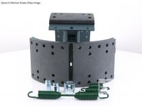 Meritor® Brake Shoe - Lined Shoe Kit With Hardware, Reman - XKMG2L4515QKRMAN,Meritor Shoe Brake Kit 16,Meritor® Brake Shoe - Lined Shoe Kit With Hardware